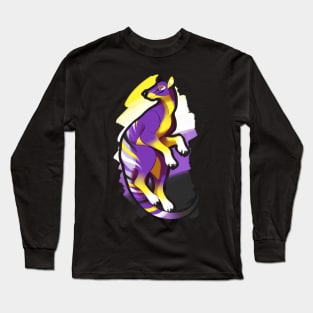 Nonbinary Thylacine Long Sleeve T-Shirt